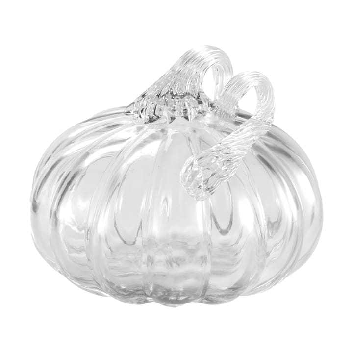 Pumpkin dekorasjon 10 cm - Clear - Cooee Design