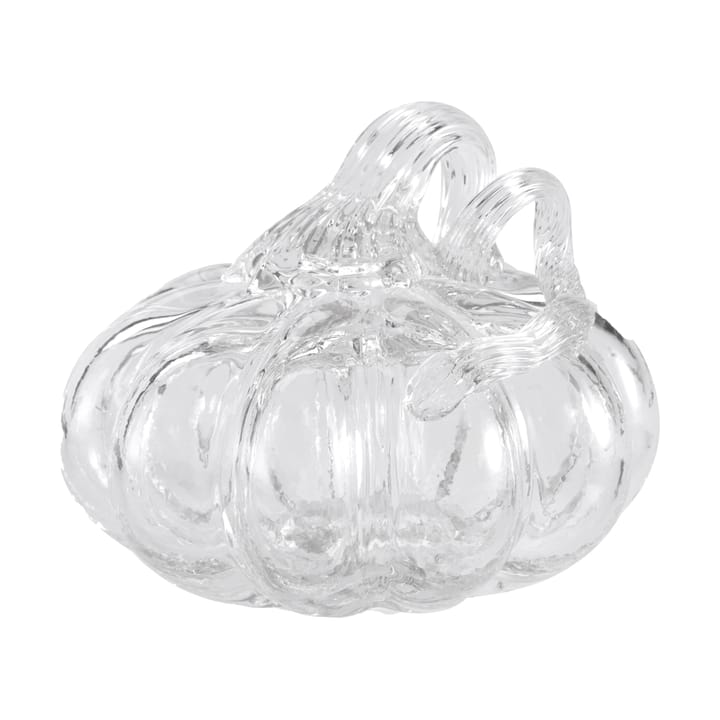 Pumpkin dekorasjon 8 cm - Clear - Cooee Design