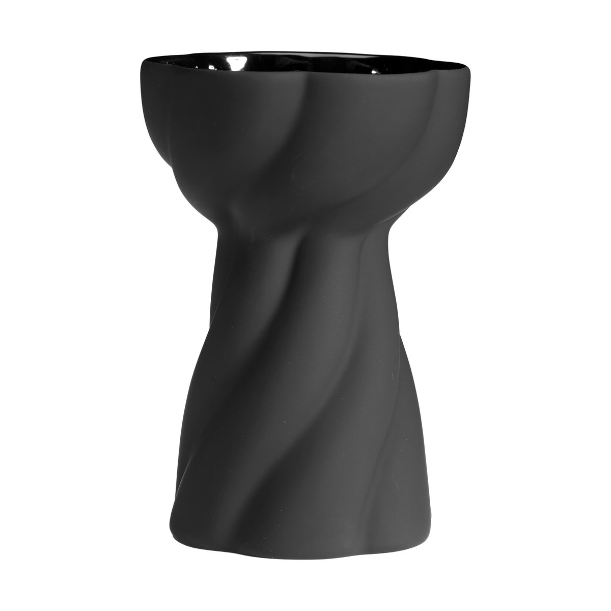 Bilde av Cooee Design Twist Bulb vase 128 cm Black