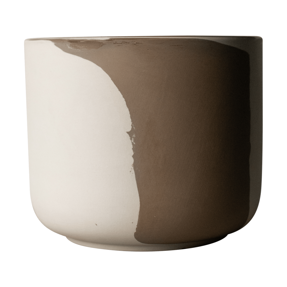 Bilde av DBKD Calm krukke Ø23 cm Beige-brown