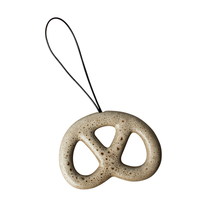 Hanging Pretzel dekorasjon - Beige - DBKD