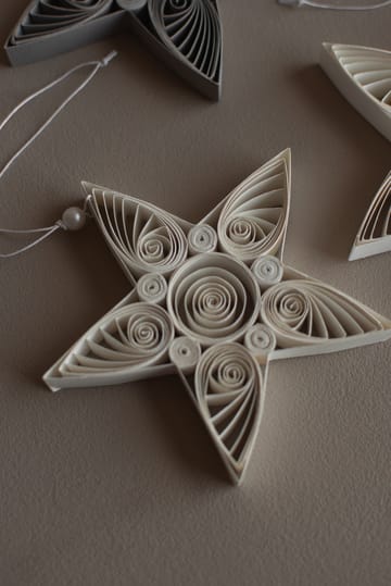 Paper Star juleanheng 10,5 cm - White - DBKD