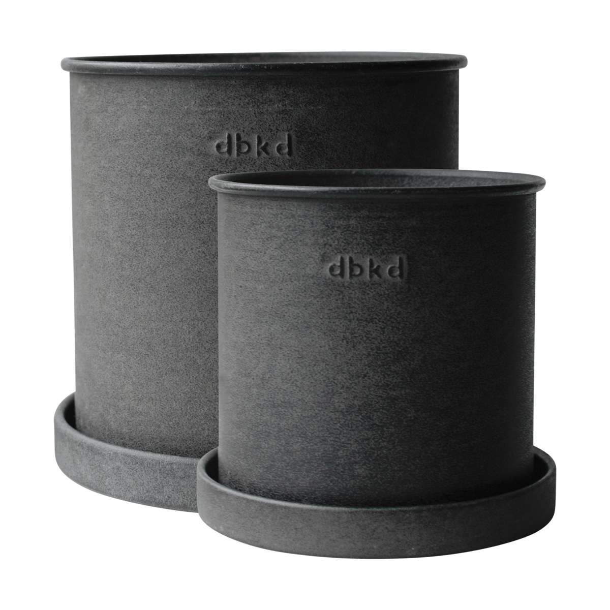 Bilde av DBKD Plant pot krukke small 2-pk Black