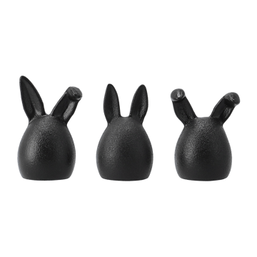 Triplets påskehare 3-pk - Cast iron - DBKD