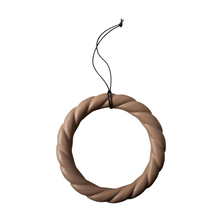 Twine krans Ø27 cm - Nougat - DBKD