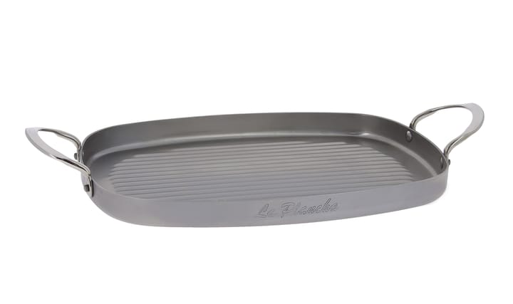 Mineral B grillplate 2 handles - 38x26 cm - De Buyer