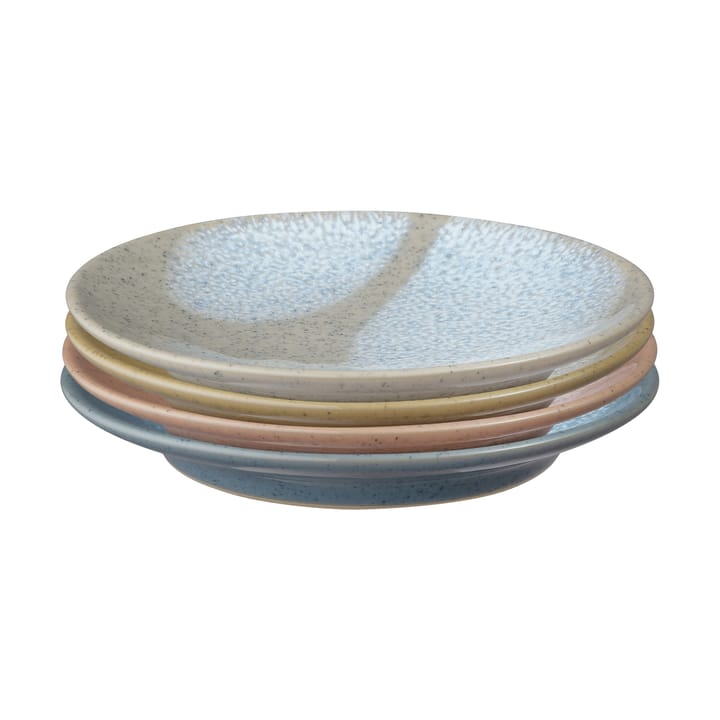 Kiln Accents tallerken S Ø17 cm 4-pk - Multi - Denby