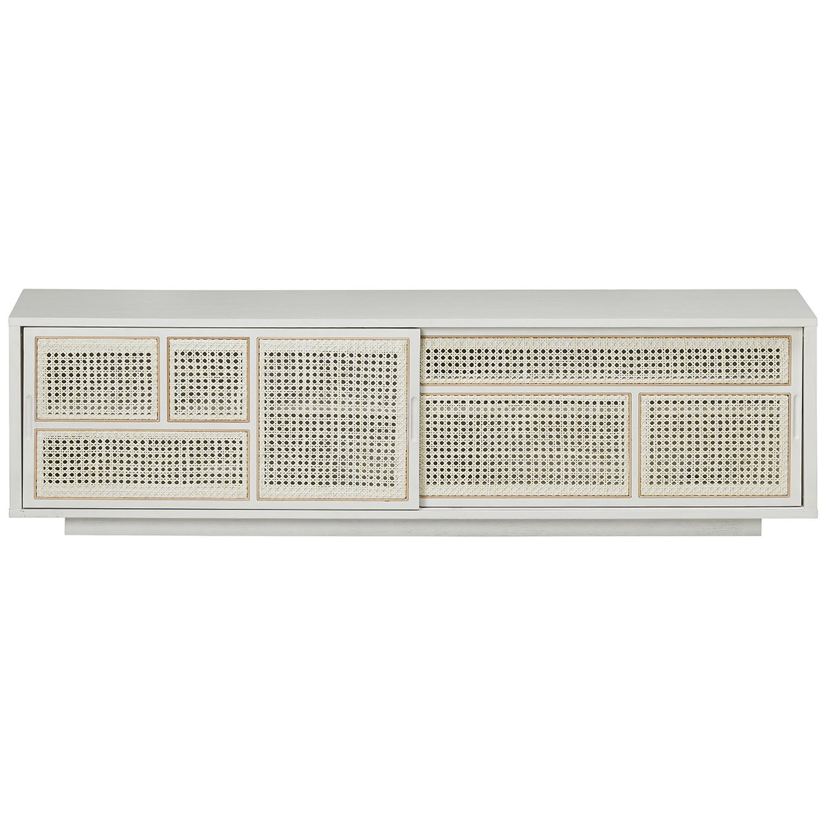 Design House Stockholm Air sidebord, lavt Hvit, rotting