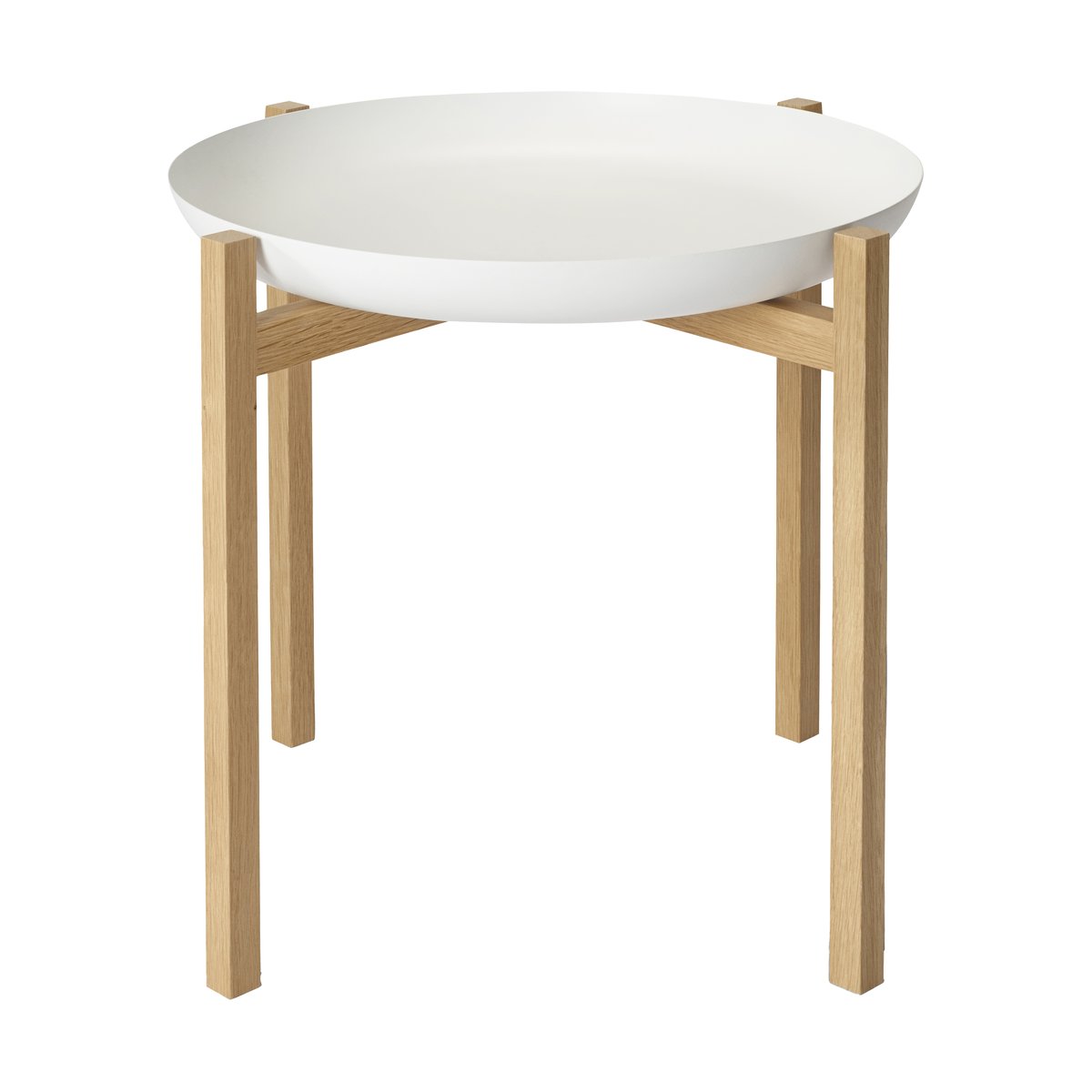 Bilde av Design House Stockholm Tablo Table Set sidebord High white