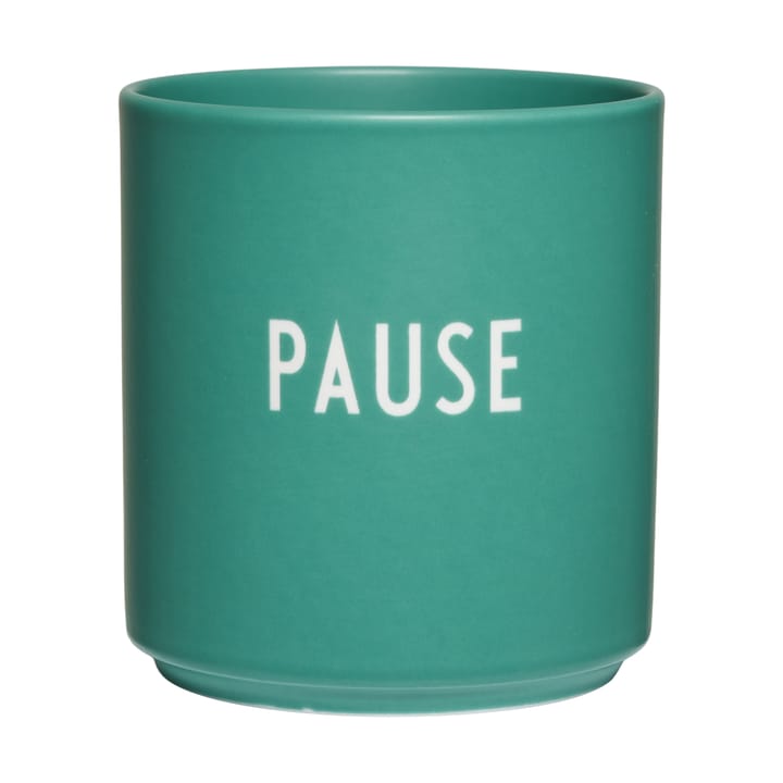 Design Letters favorittkopp 25 cl - Pause-antique green - Design Letters