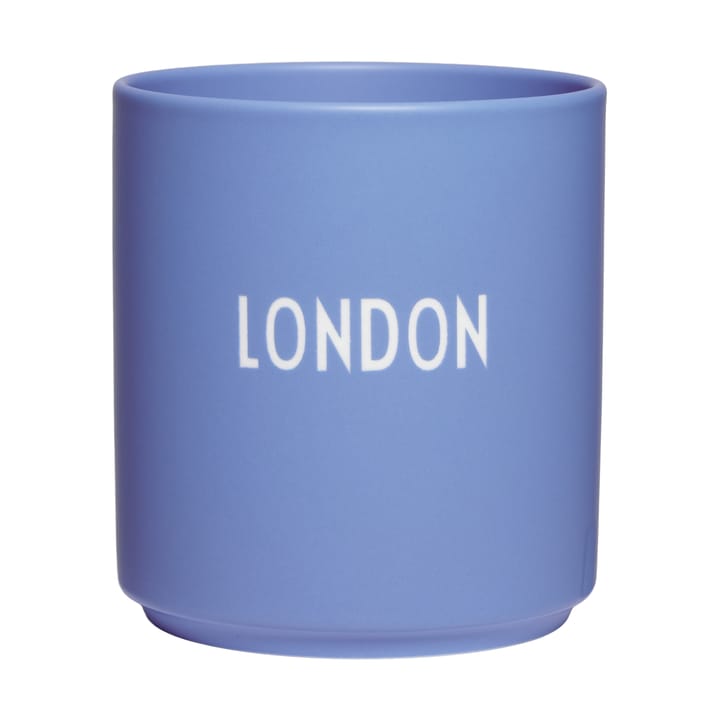 Design Letters favorittkopp International 25 cl - London-blue - Design Letters