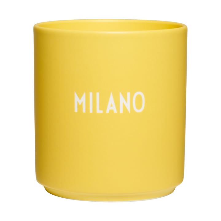 Design Letters favorittkopp International 25 cl - Milano-yellow - Design Letters