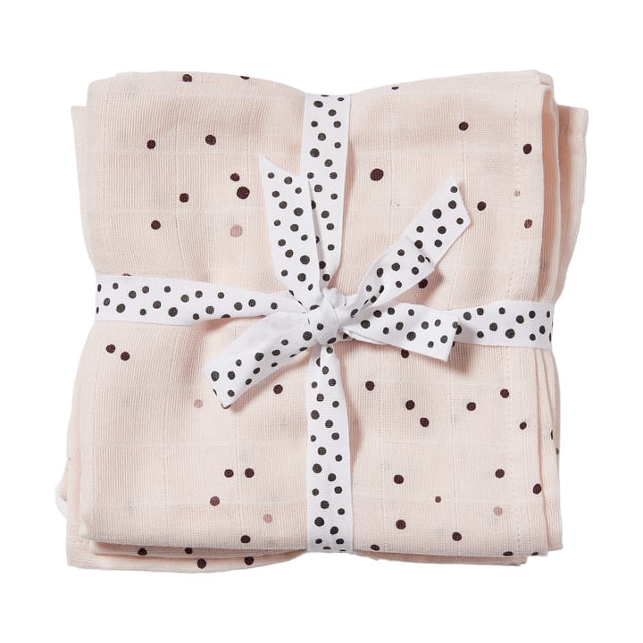 Dreamy Dots babyteppe 120x120 cm 2-pk, Powder Done by deer