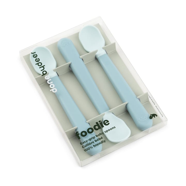 Easy-grip foodie skje 3-pk, Blue Done by deer