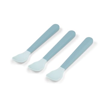 Easy-grip foodie skje 3-pk - Blue - Done by deer