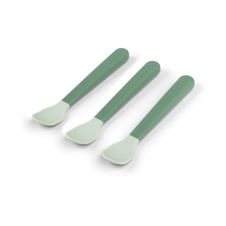 Easy-grip foodie skje 3-pk, Green Done by deer