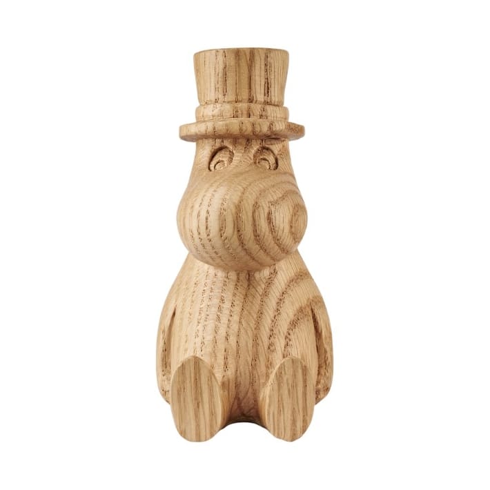 Mummi tredekorasjon Mummipappa 11 cm - Eik - Dsignhouse x Moomin