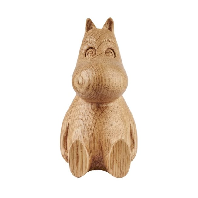 Mummi tredekorasjon Mummitrollet 10 cm - Eik - Dsignhouse x Moomin