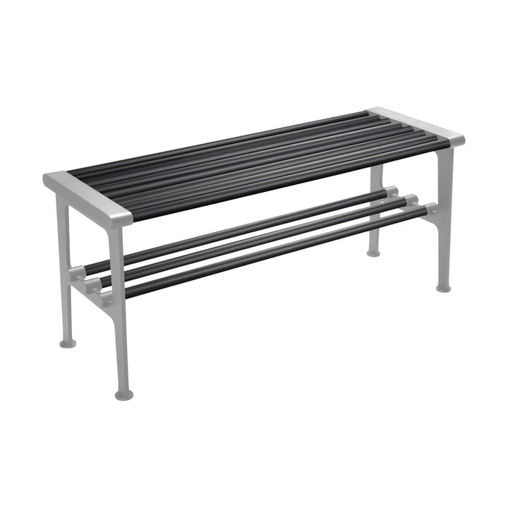 Nostalgi benk 100 cm, Svart-aluminium Essem Design