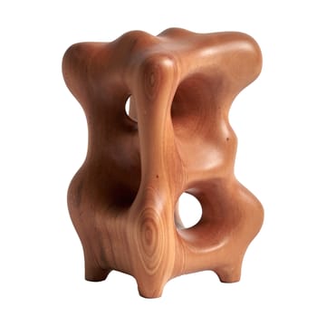 Organic skulptur 22 cm - Varnished mahogany - Ethnicraft