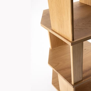 Stairs Column hylle - Oak wax oil 204 x 45 cm - Ethnicraft