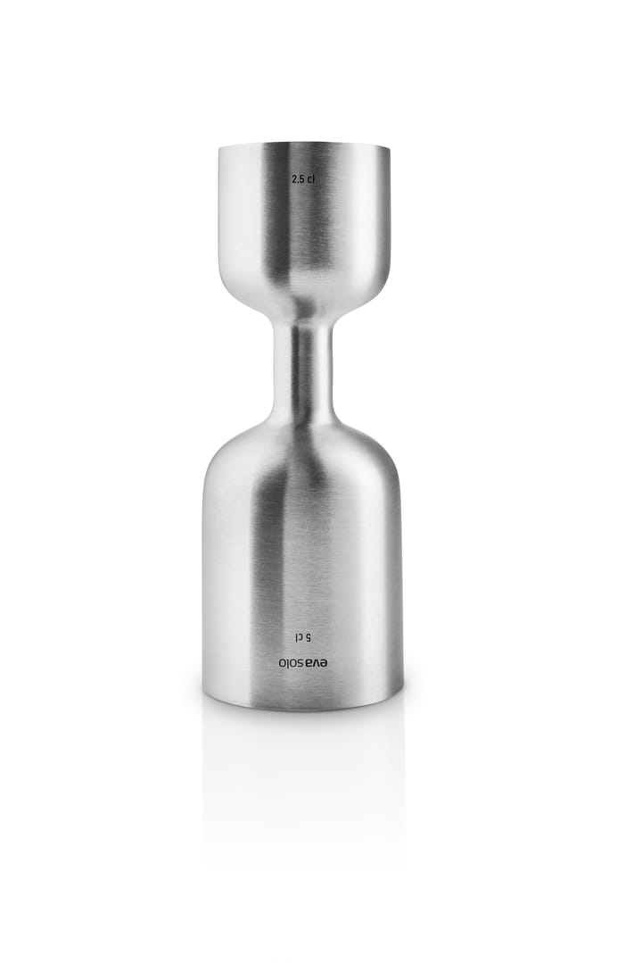 Liquid Lounge måleglass 5 cl - Brushed steel - Eva Solo