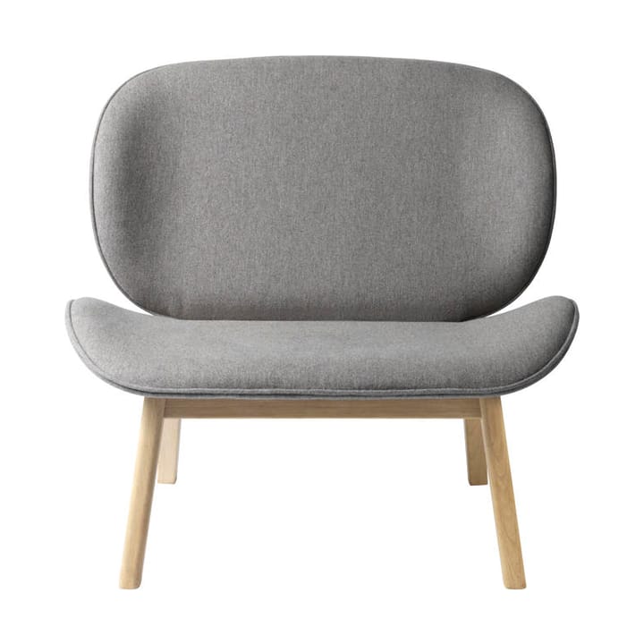 L32 Suru loungestol - Oak nature lacquered-grey - FDB Møbler