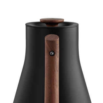 Corvo EKG vannkoker med variabel temperatur 90 cl - Matte black-walnut - Fellow