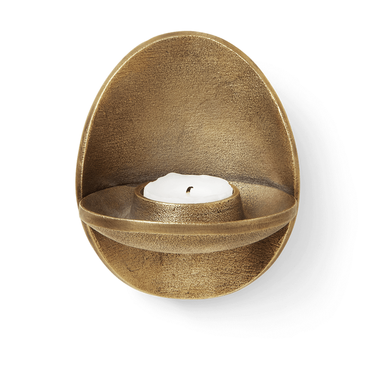 Agapé telysholder vegg - Brass finish - ferm LIVING