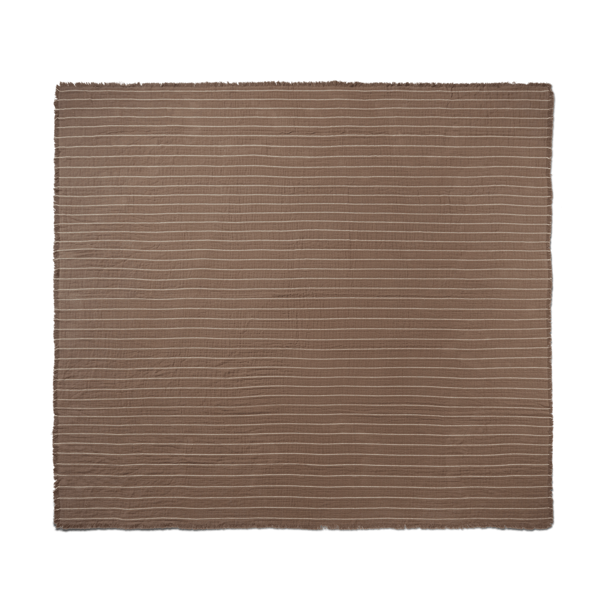 Bilde av ferm LIVING Aires sengeteppe 240x250 cm Stone