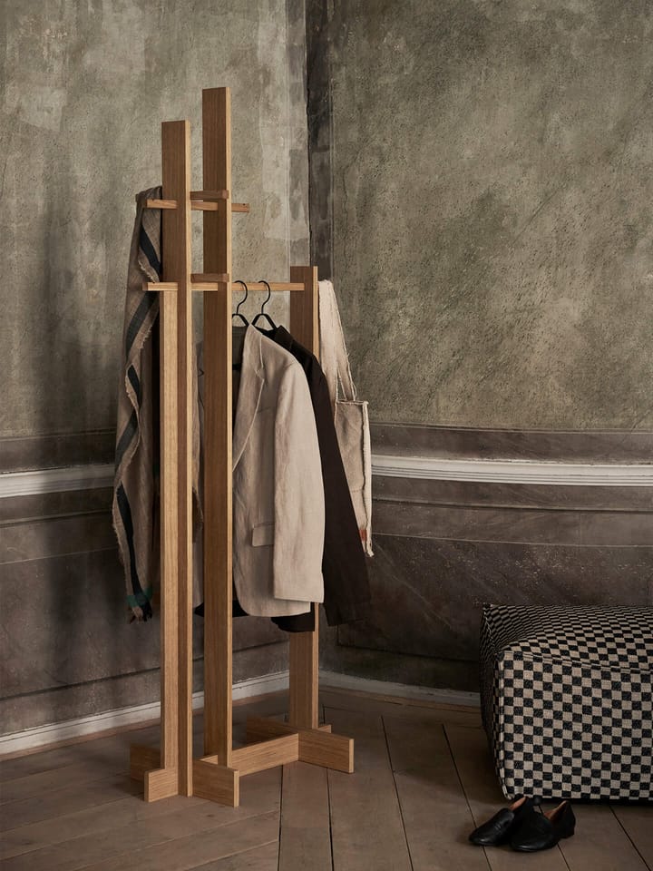 Bridge Clothes Stand kleshenger, Oiled Oak ferm LIVING