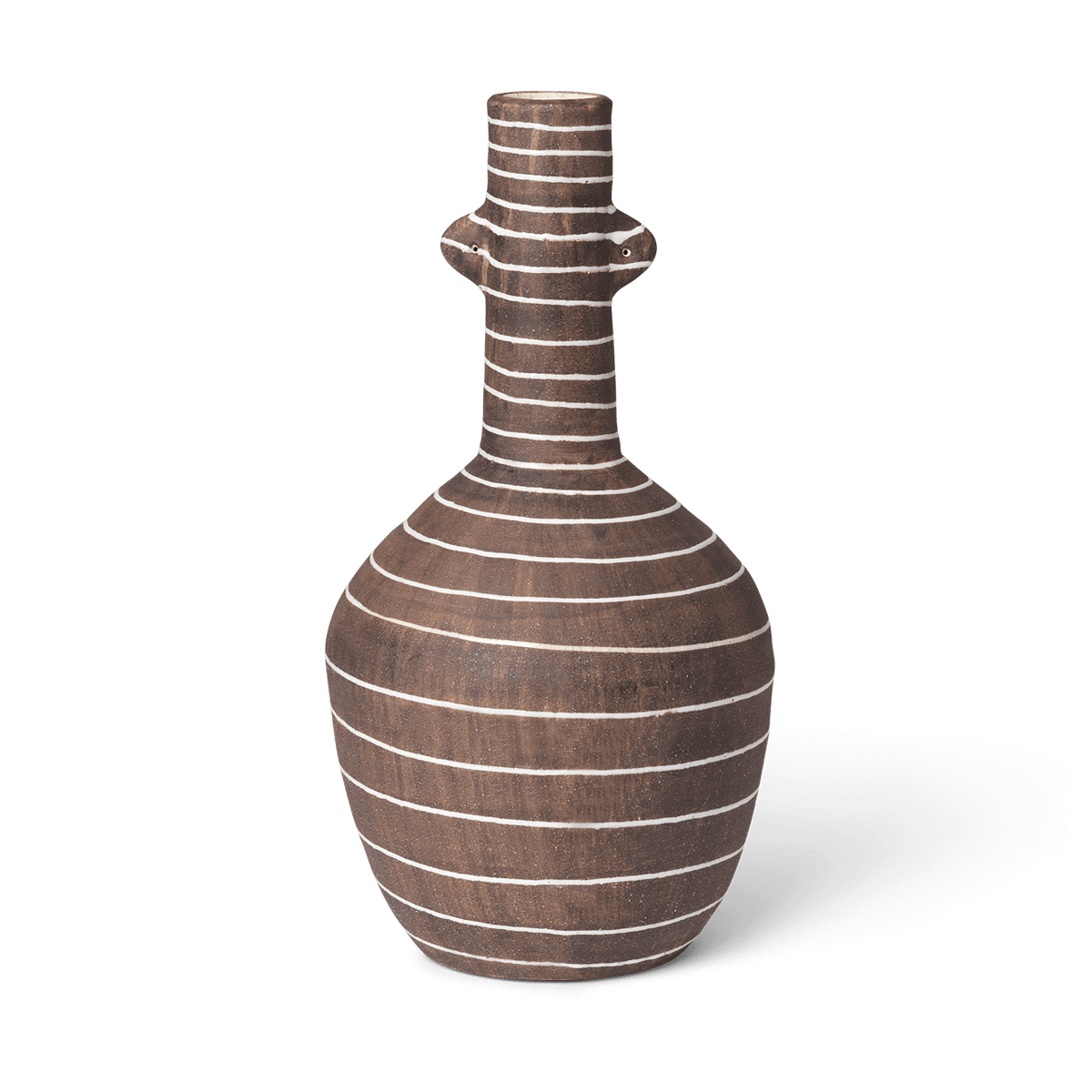 Bilde av ferm LIVING Brura vase 32 cm Coffee-white