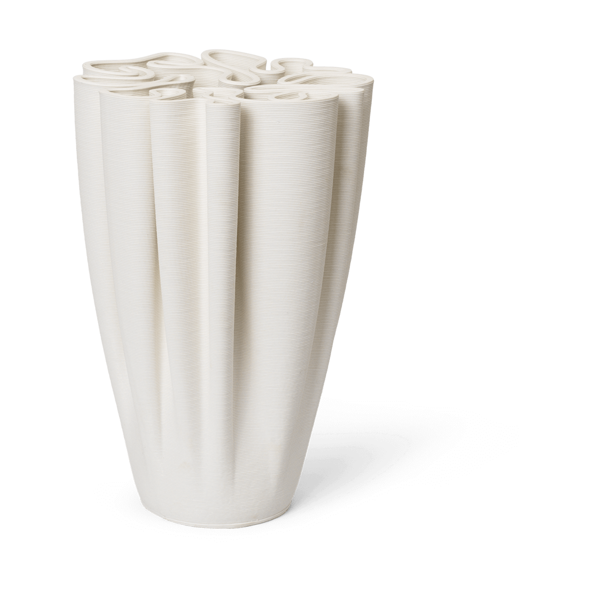 Bilde av ferm LIVING Dedali vase Off-white