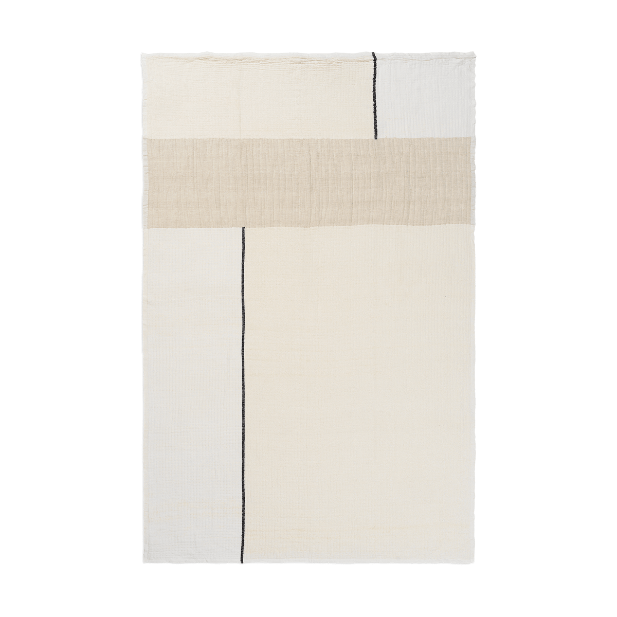 Bilde av ferm LIVING Dela pledd 120x170 cm Natural-Off-white