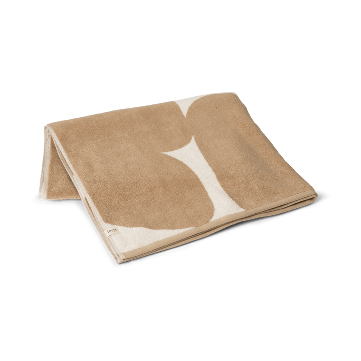 Ebb badelaken 100x150 cm - Sand, off-white - ferm LIVING