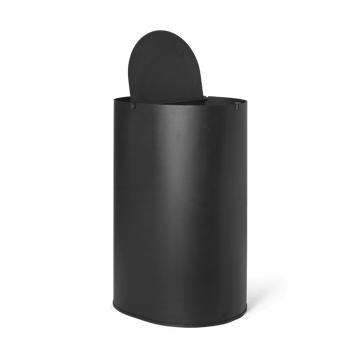 Enkel søppelbøtte large - Black - ferm LIVING