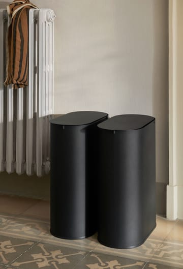 Enkel søppelbøtte medium - Black - ferm LIVING