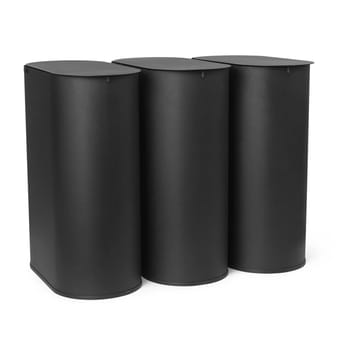 Enkel søppelbøtte medium - Black - ferm LIVING