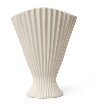 Fountain vase 30,5 cm - off white - ferm LIVING