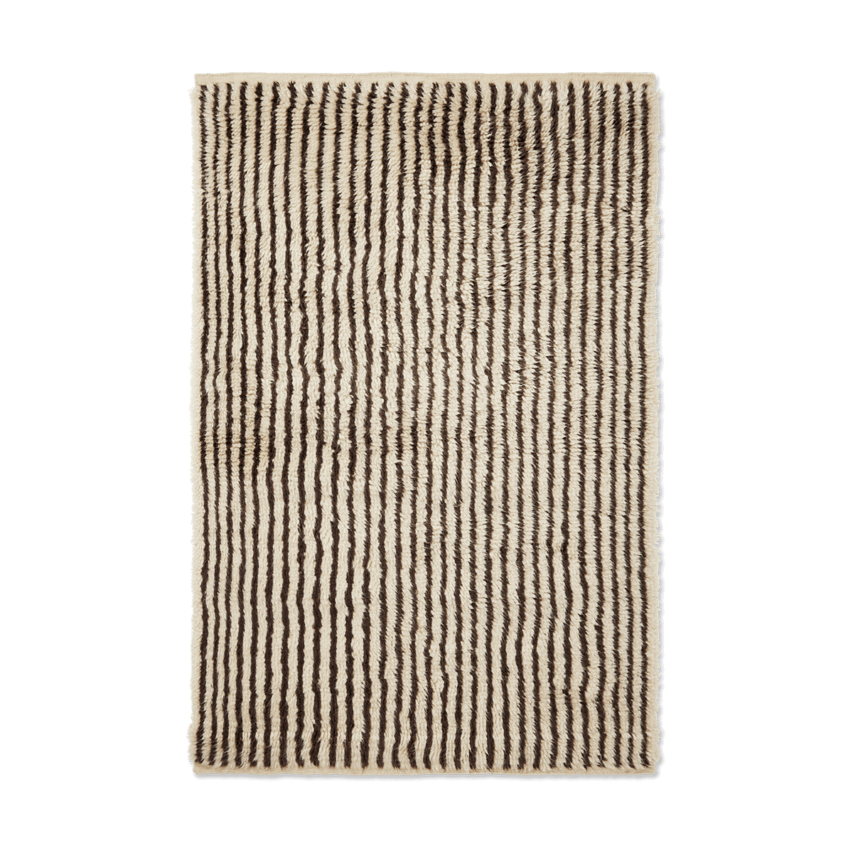 Bilde av ferm LIVING Kami teppe Off white-coffee 120x180 cm