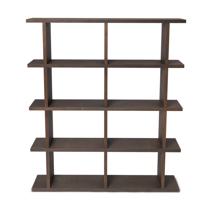 Kona bokhylle 2x4 - Dark stained - ferm LIVING