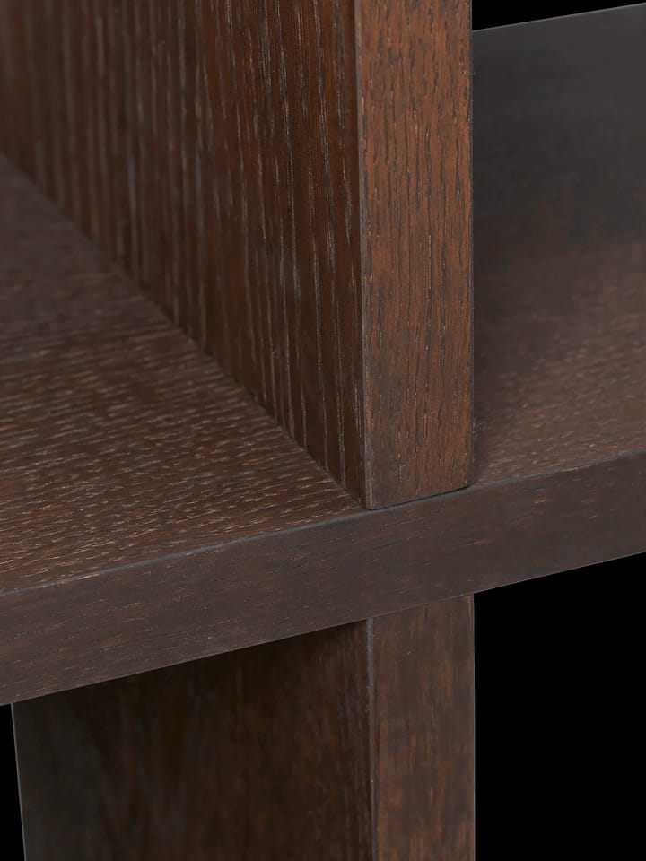 Kona bokhylle 2x4 - Dark stained - ferm LIVING