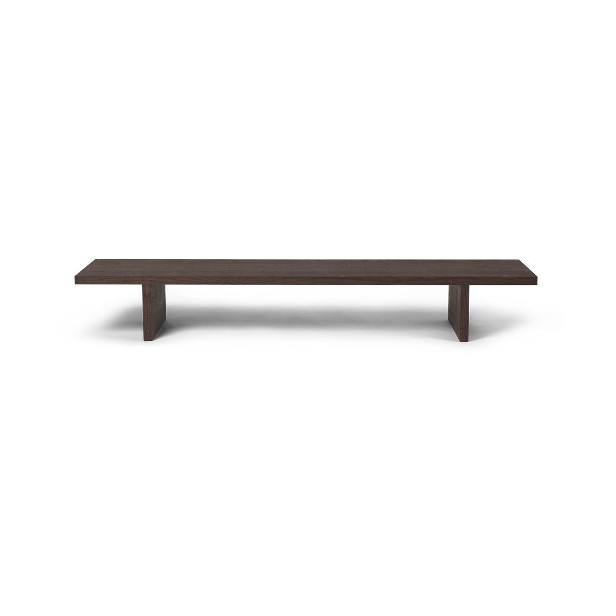 Bilde av ferm LIVING Kona display table Sidebord Dark Stained oak veneer