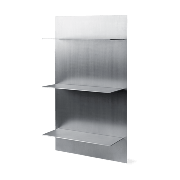 Lager vegghylle triple 55x100 cm - Aluminium - ferm LIVING