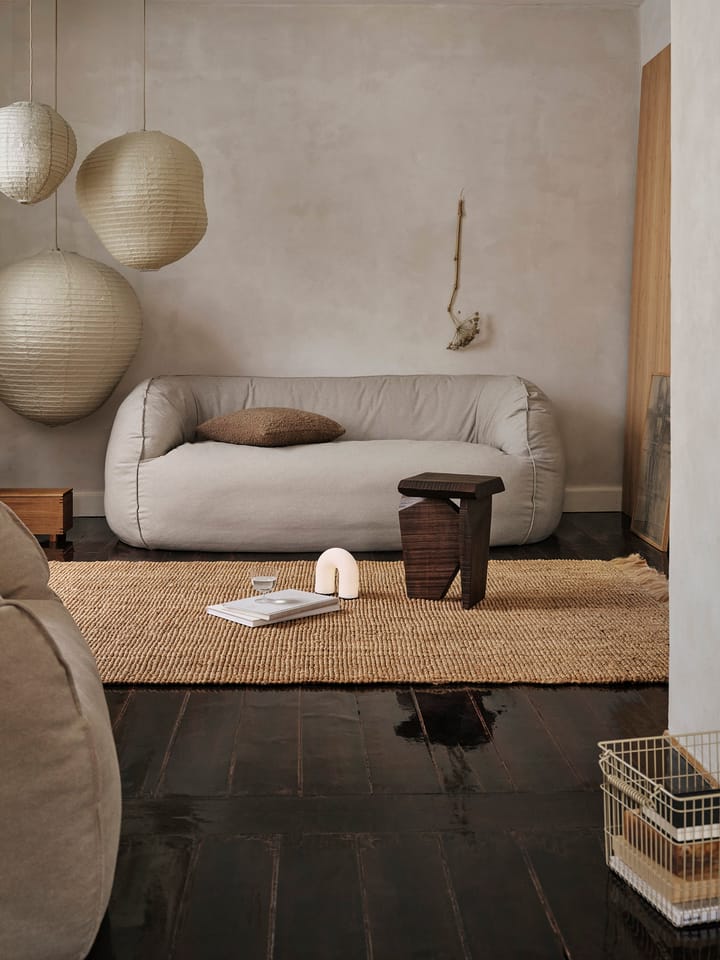 Nesten 2-seters sofa - Natural - ferm LIVING