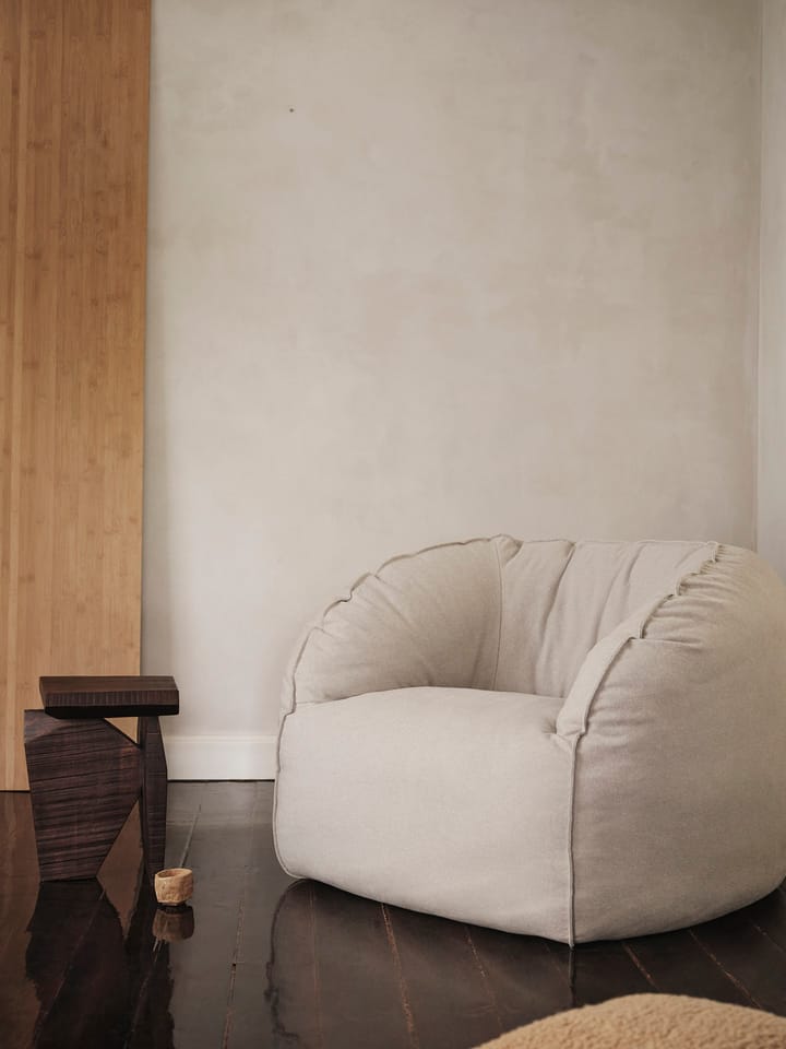 Nesten lounge chair lenestol - Natural - ferm LIVING