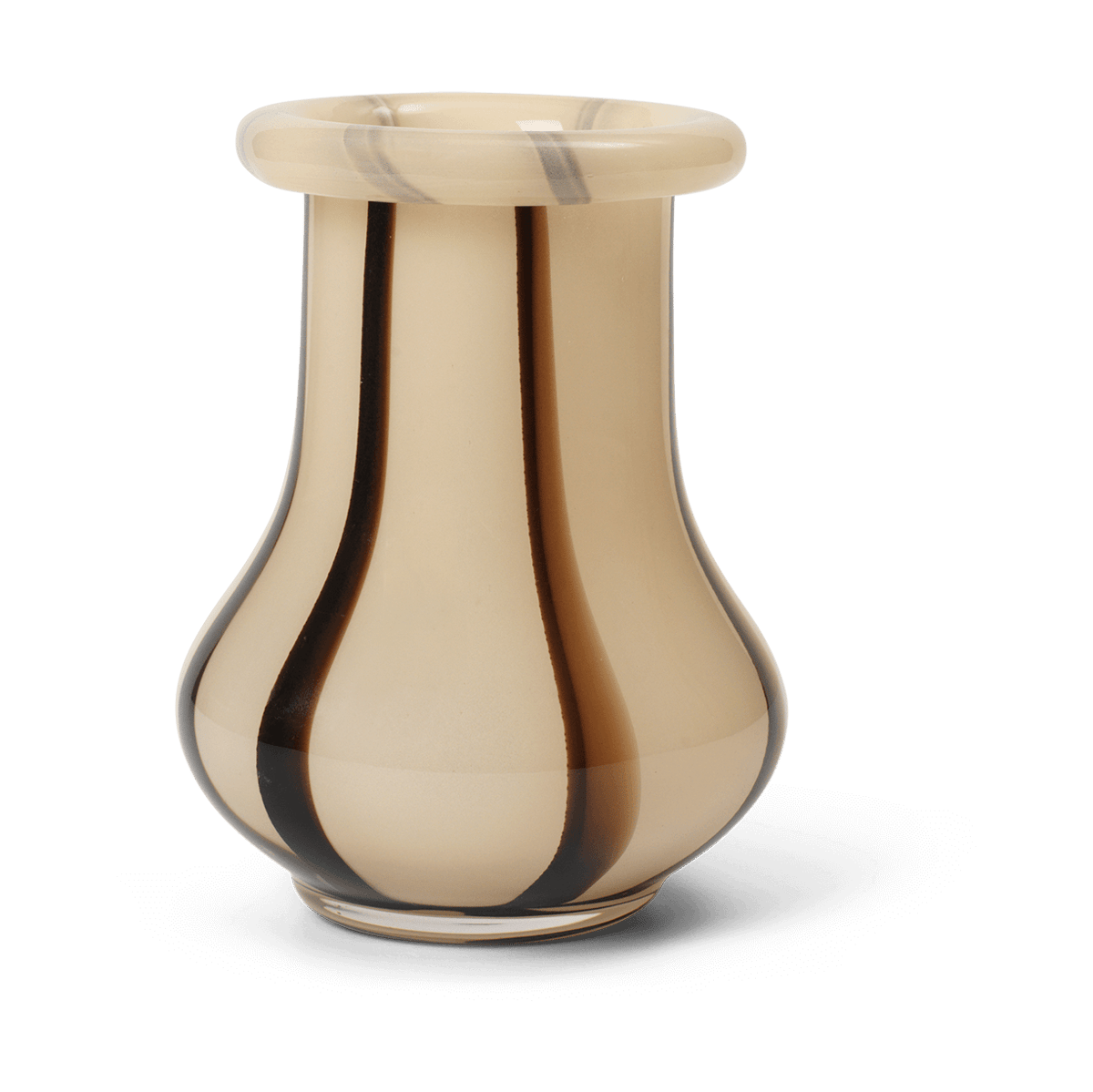 Bilde av ferm LIVING Riban vase 15 cm Cream