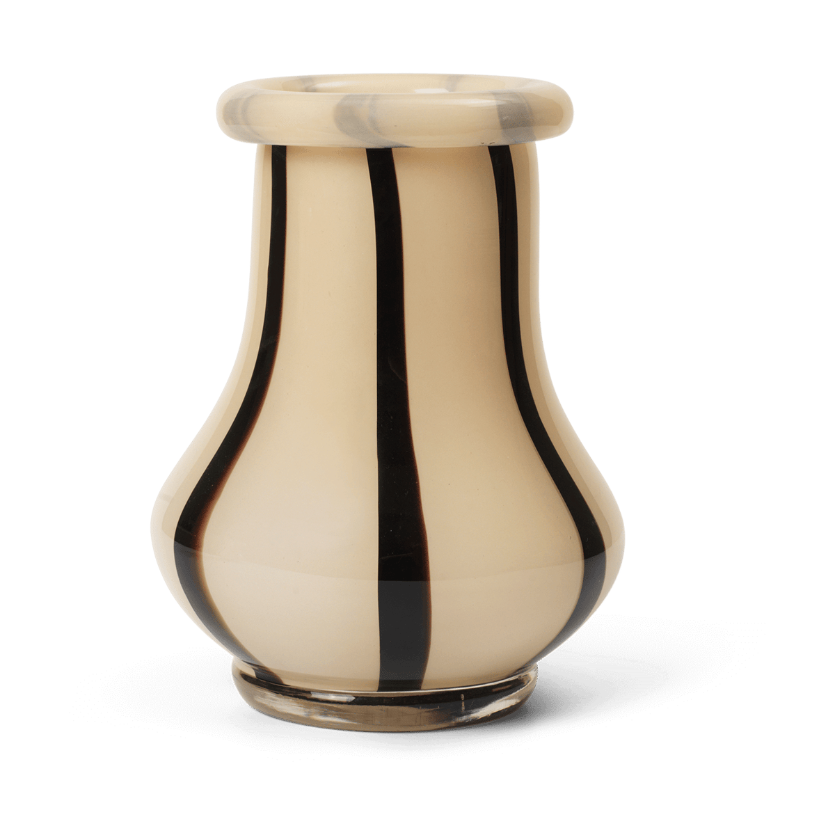 Bilde av ferm LIVING Riban vase 19 cm Cream