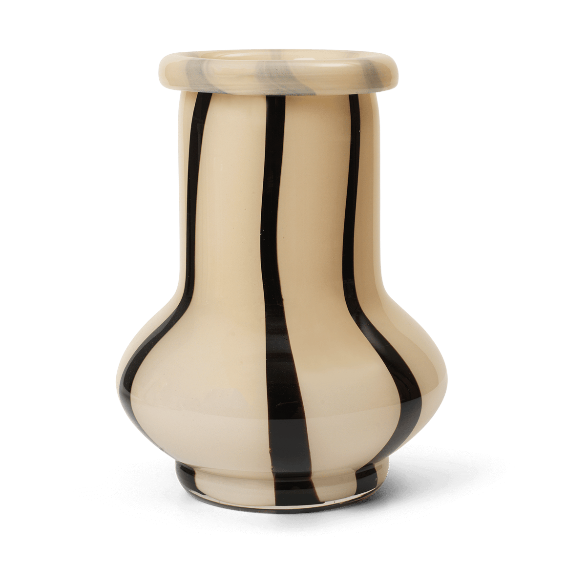 Bilde av ferm LIVING Riban vase 24 cm Cream