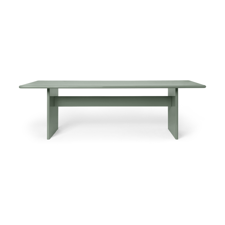 Rink spisebord large 240 x 90 x 74 cm - Tea green - Ferm LIVING